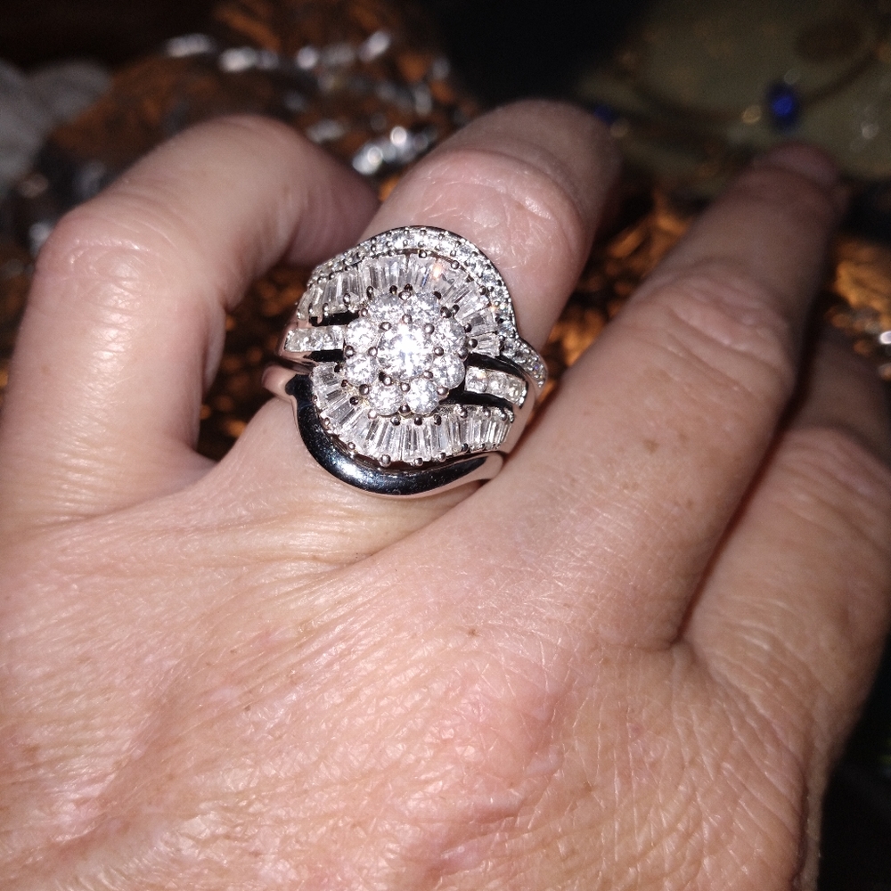 4ct wedding ring set)Christmas Special  only